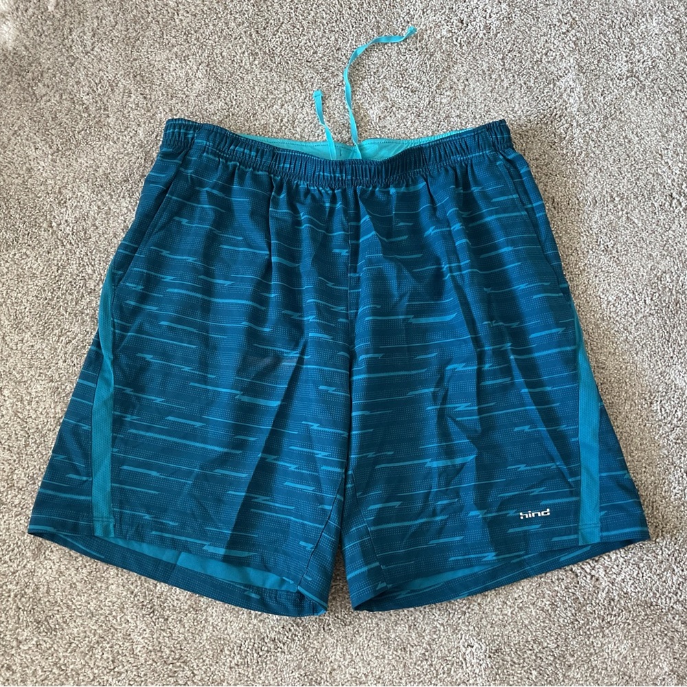 Hind Swim Trunks Lined Blue Size L